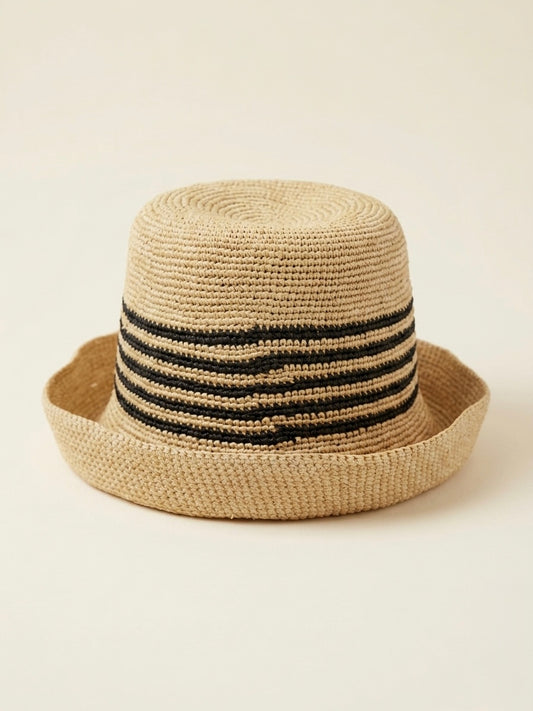 STRIPES BUCKET HAT