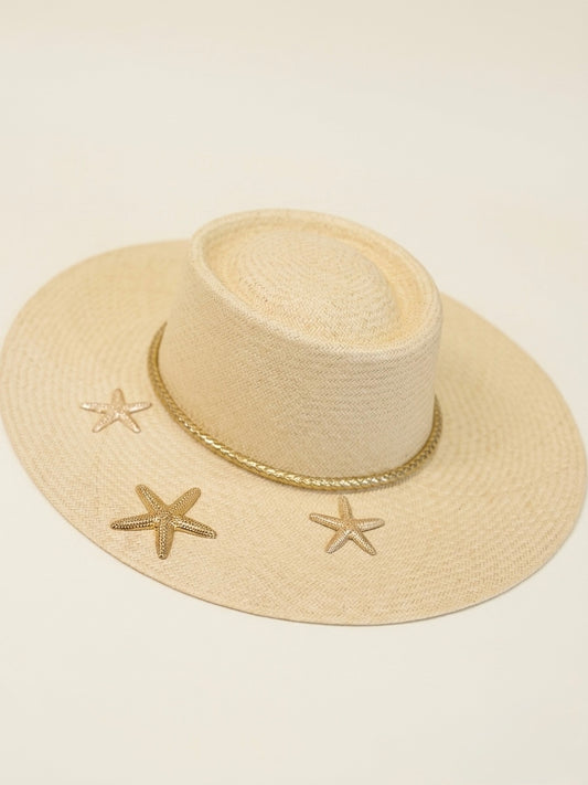 GOLD STARFISH HAT