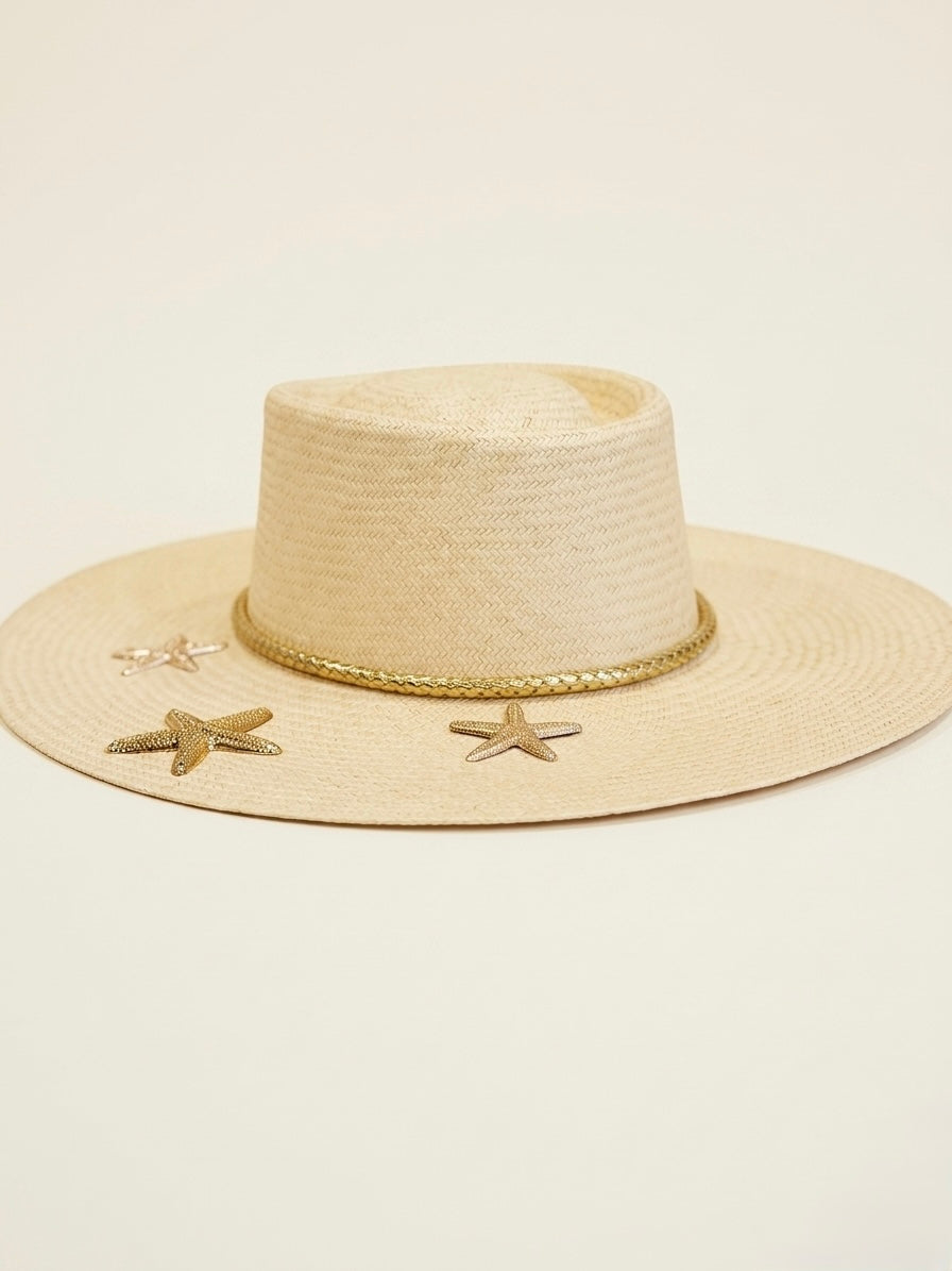 GOLD STARFISH HAT