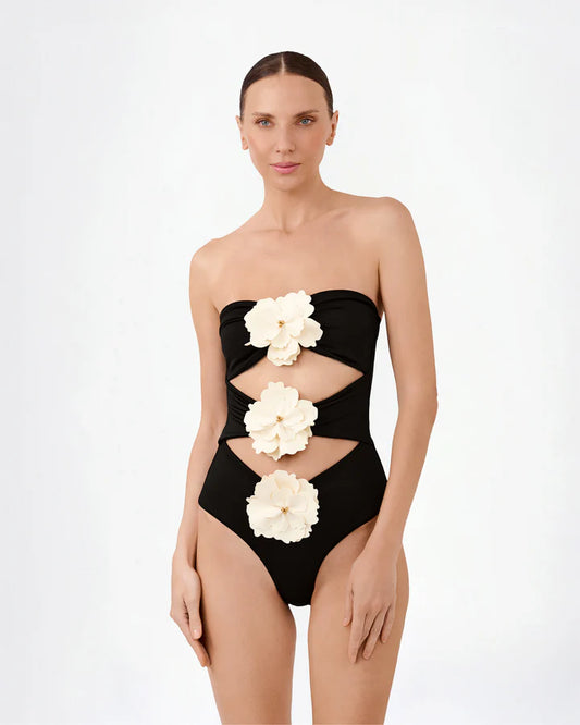MAIA BLACK ONE PIECE