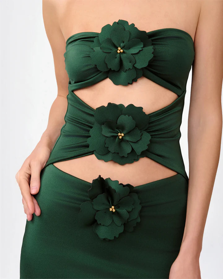 MAIA EMERALD DRESS