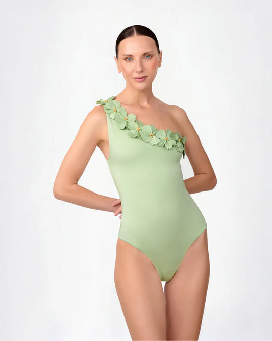 LU LIGHT GREEN ONE PIECE