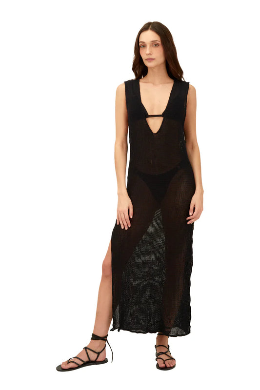 BLACK MALLA MAR SERENA COVER UP