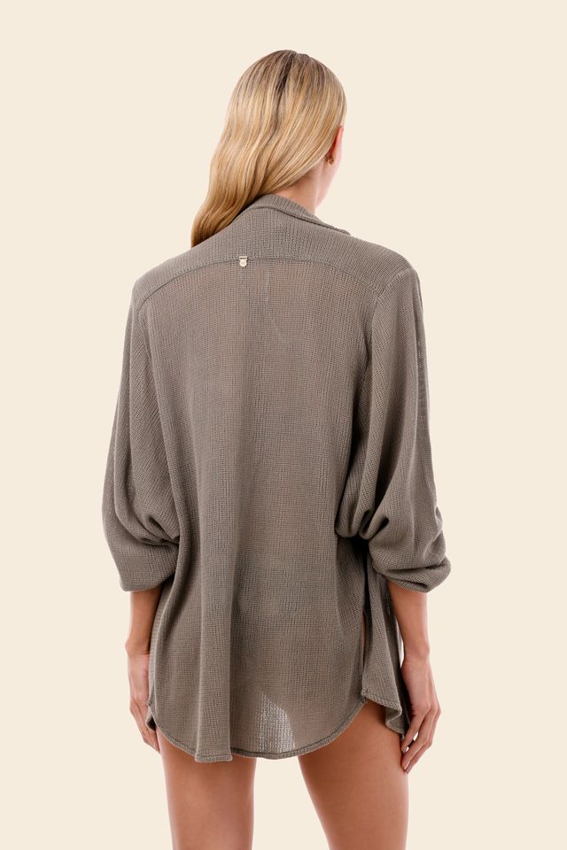 SERENITY GREEN MALLA AKUMAL SHIRT