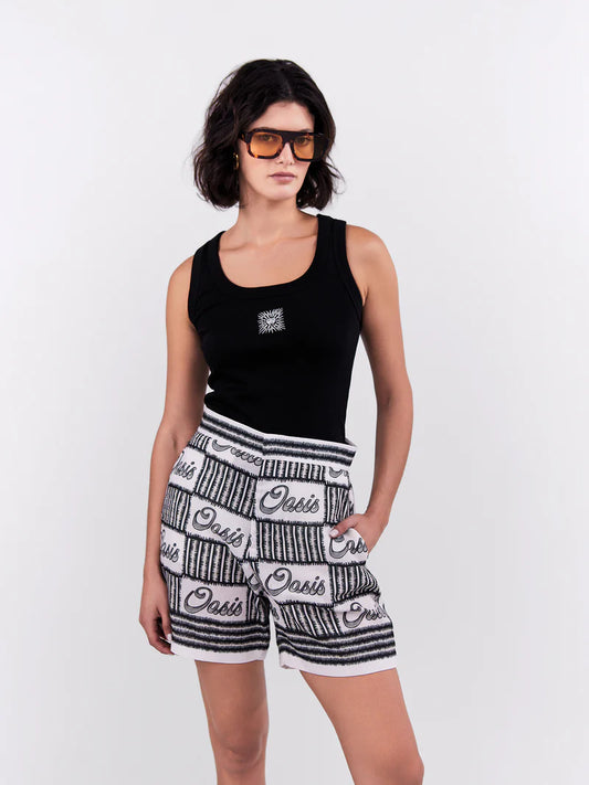 OASIS TANK TOP BLACK