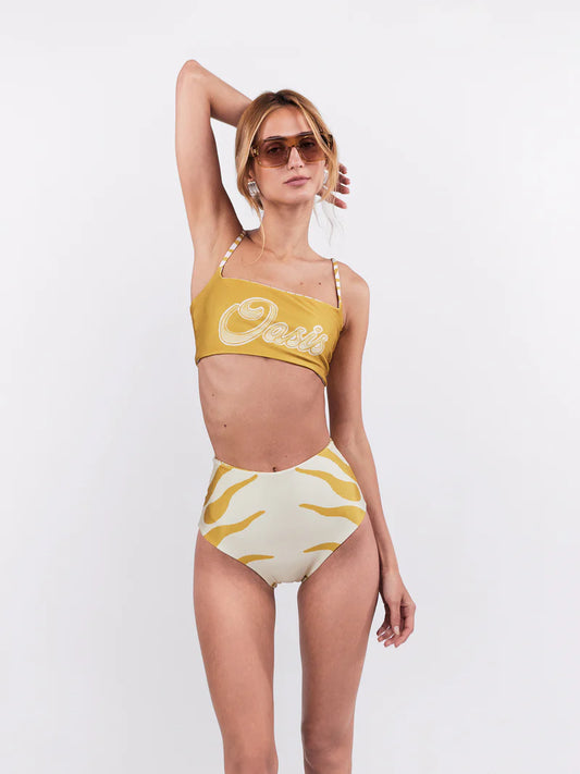 OASIS BIKINI OCHRE