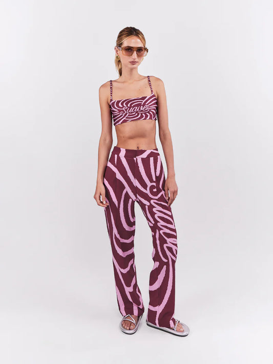 SUAVE PANTS MAGENTA