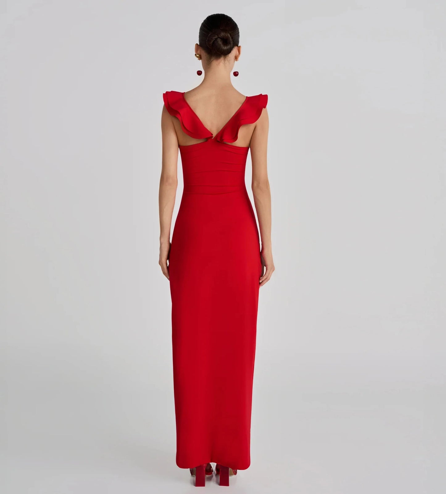 SORTILEGIO DRESS RED