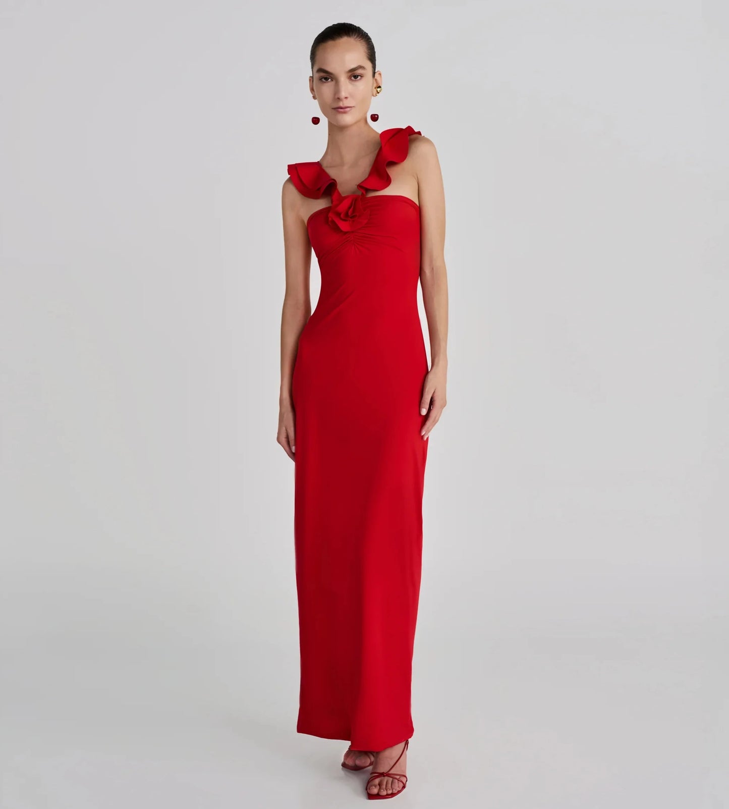 SORTILEGIO DRESS RED