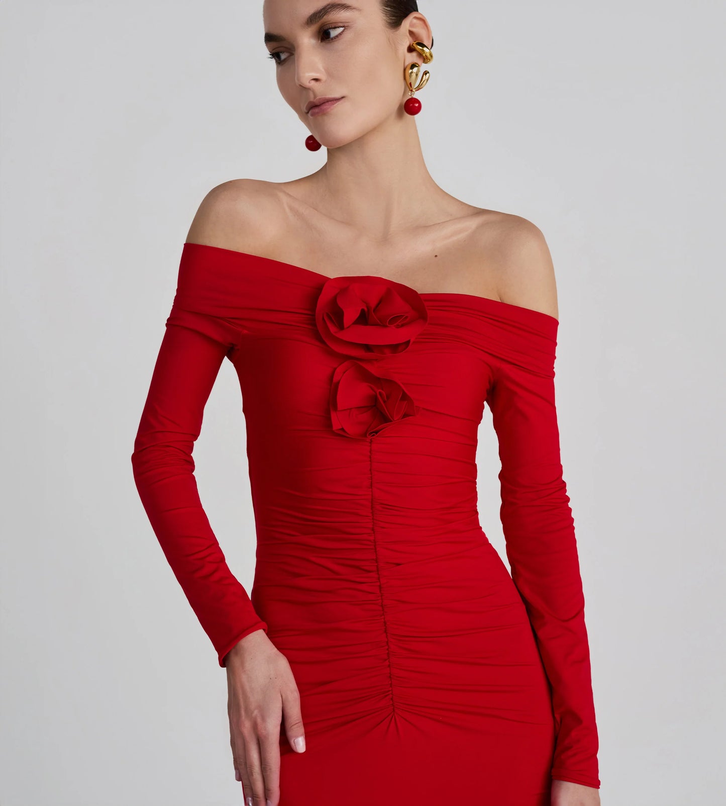 HELOISA RED DRESS