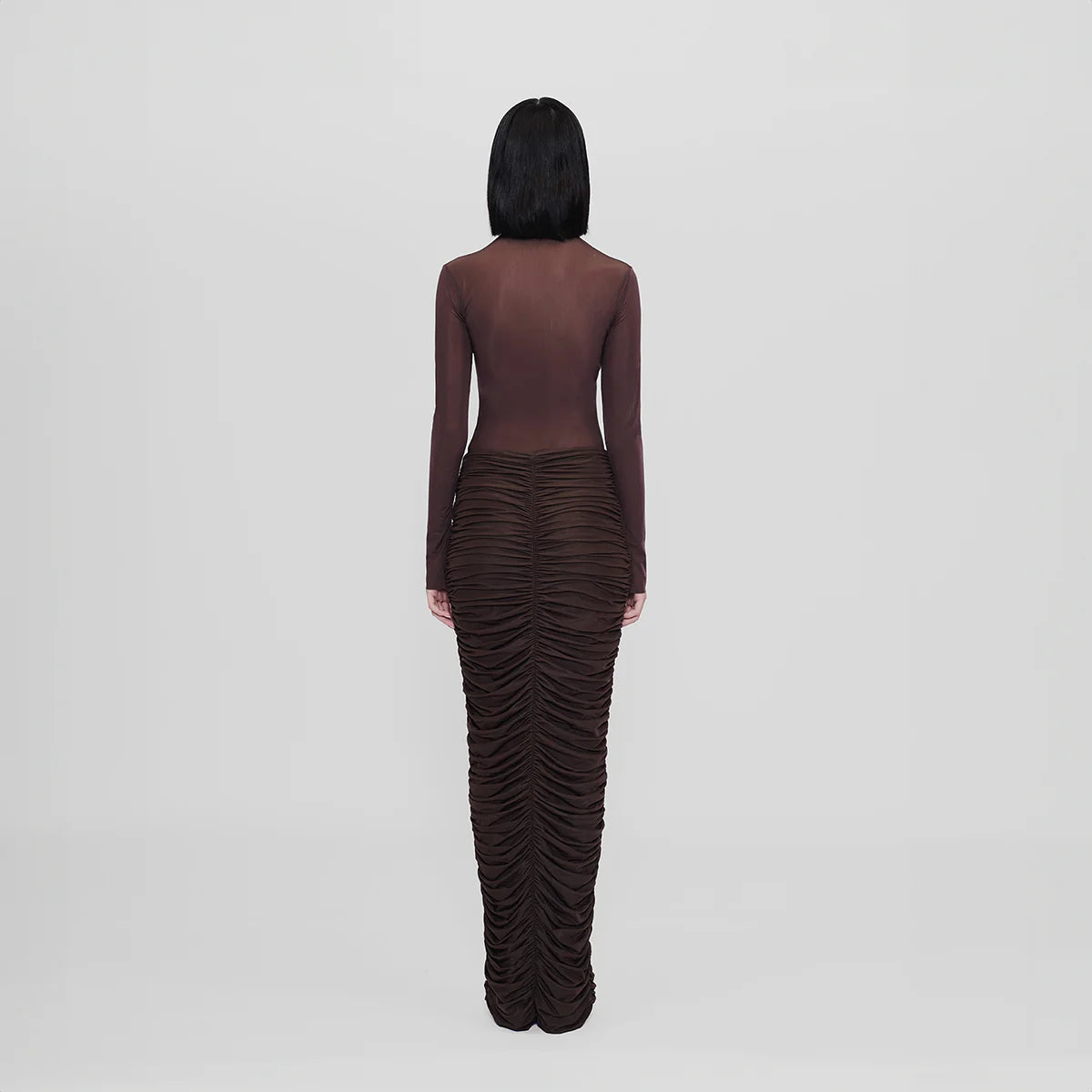 AVRA BROWN SKIRT