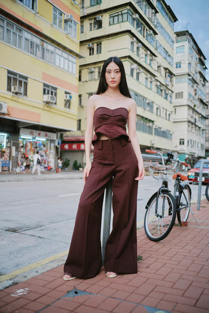 NEW PAULETTE BROWN PANTS