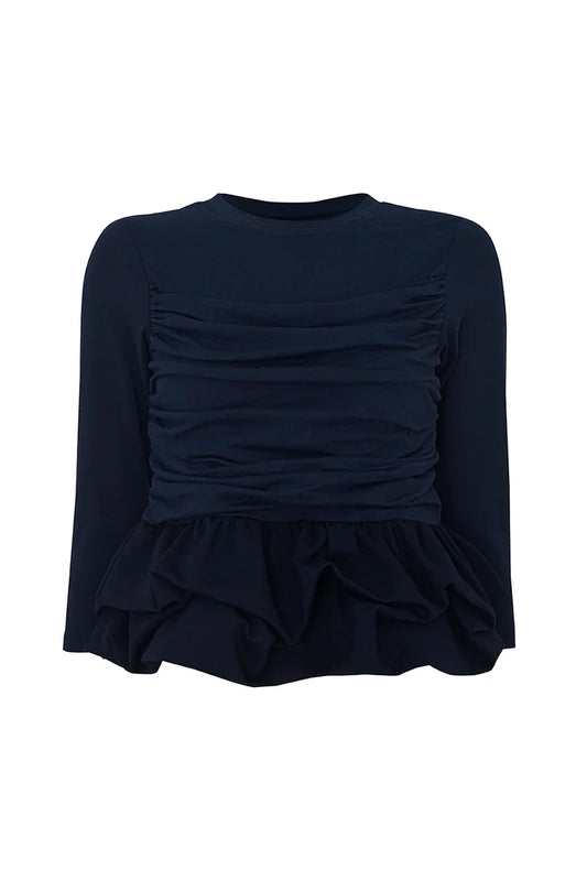 EVA NAVY BLOUSE