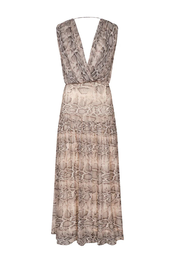 BASQUE ANIMAL PRINT DRESS