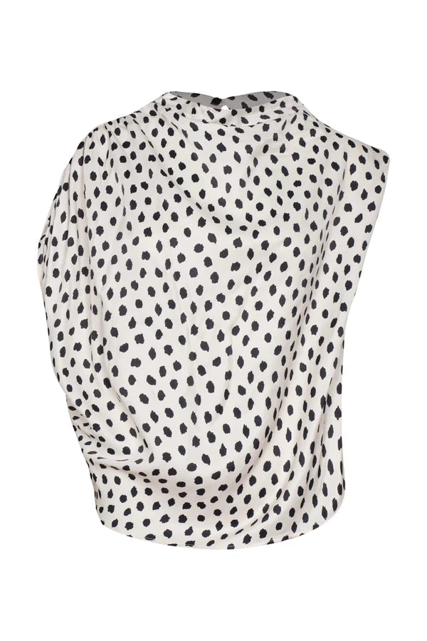 TIBET IVORY NEGRO BLOUSE