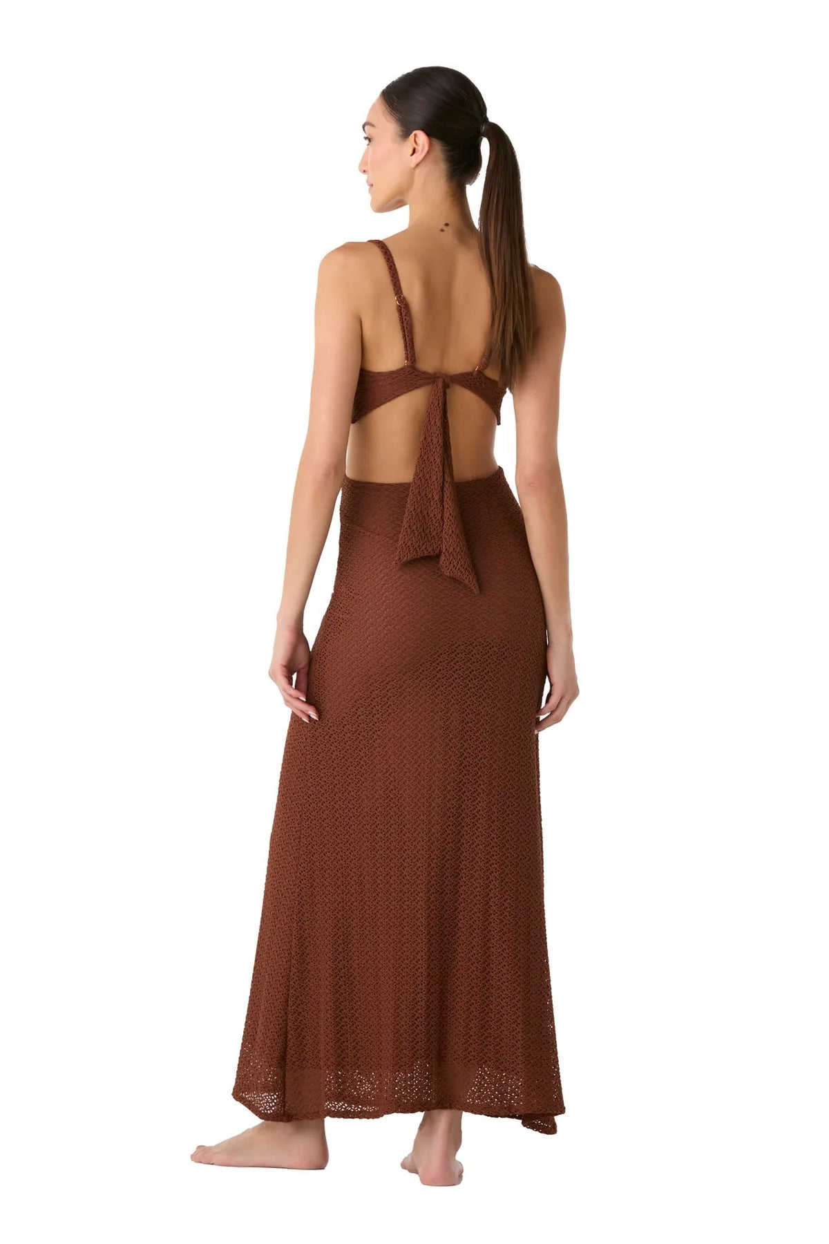OPAL NILO BROWN DRESS
