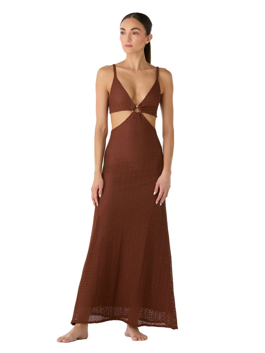 OPAL NILO BROWN DRESS