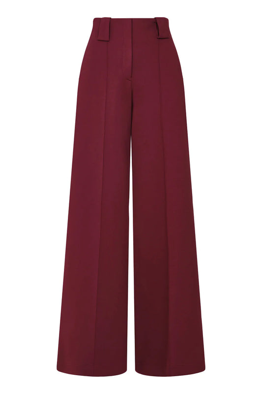 NEW PAULETTE RED WINE PANTS