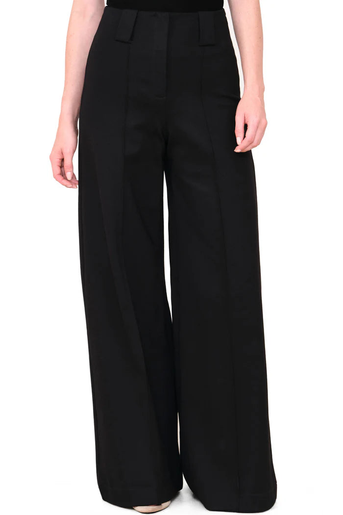 NEW PAULETTE BLACK PANTS WITH GIA BELT
