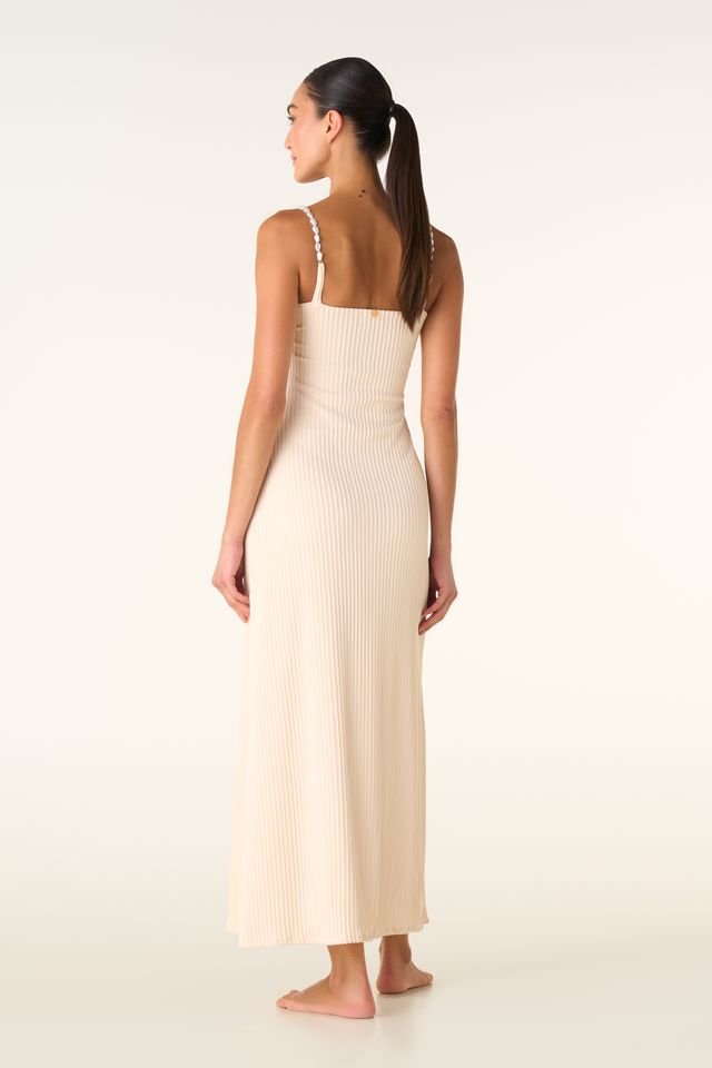 RALA SHELL IVORY DRESS