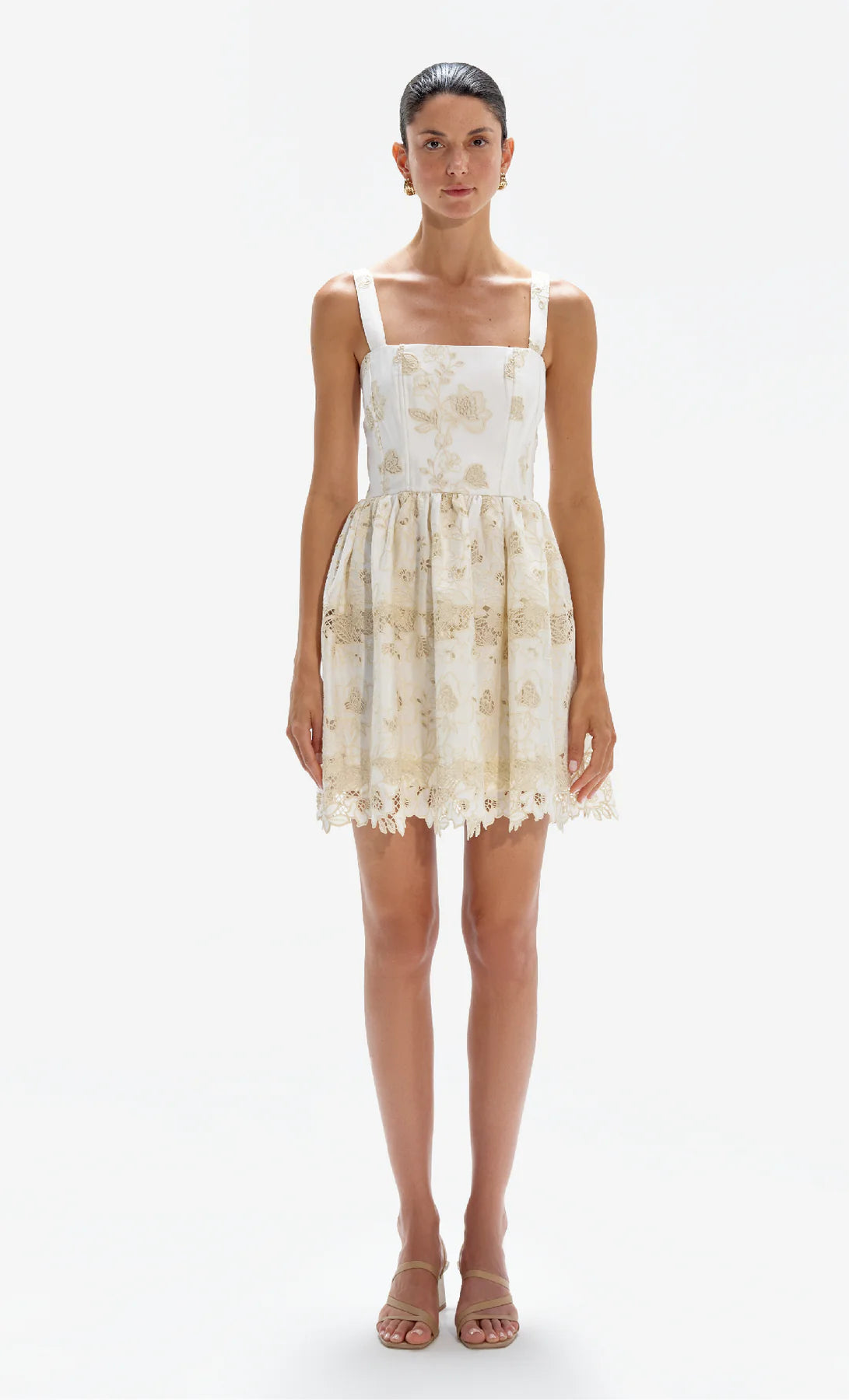 NENUFAR CREME DRESS