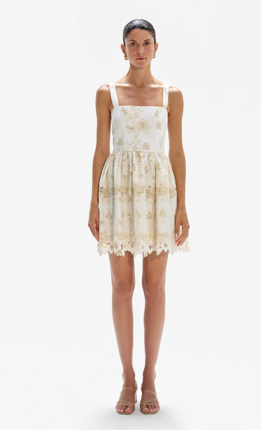 NENUFAR CREME DRESS