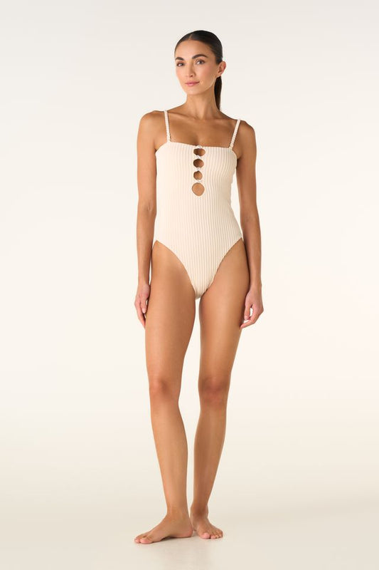 SOL SHELL IVORY ONE PIECE