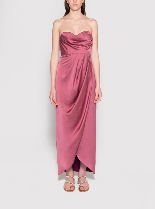POMONA FRAMBUESA DRESS