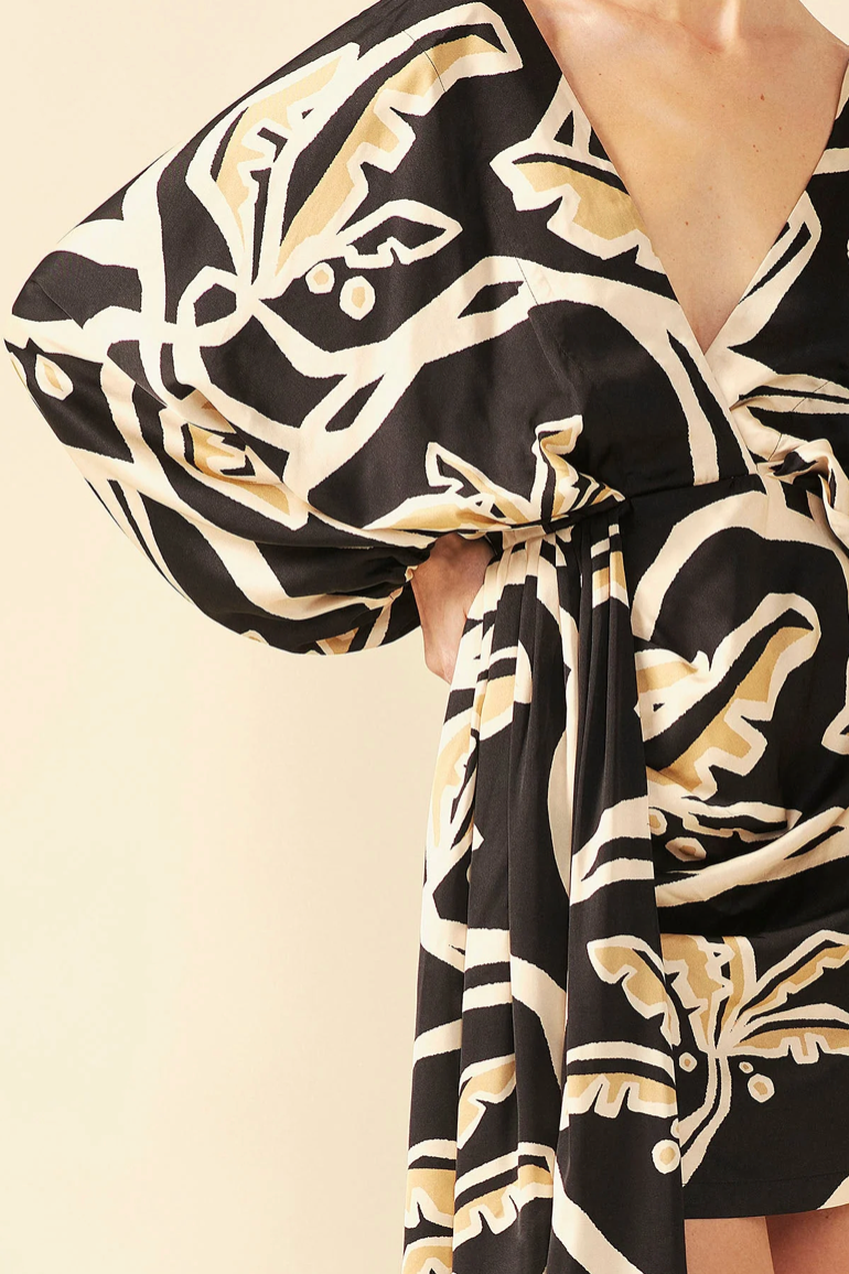 SOLAR DRESS MALAMBO BLACK