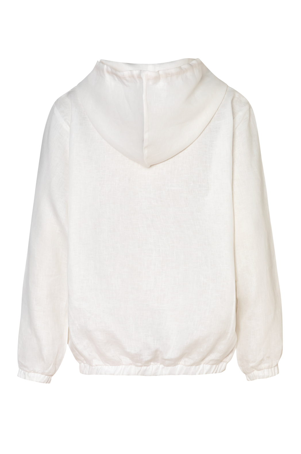 LINEN HOODIE EGGSHELL