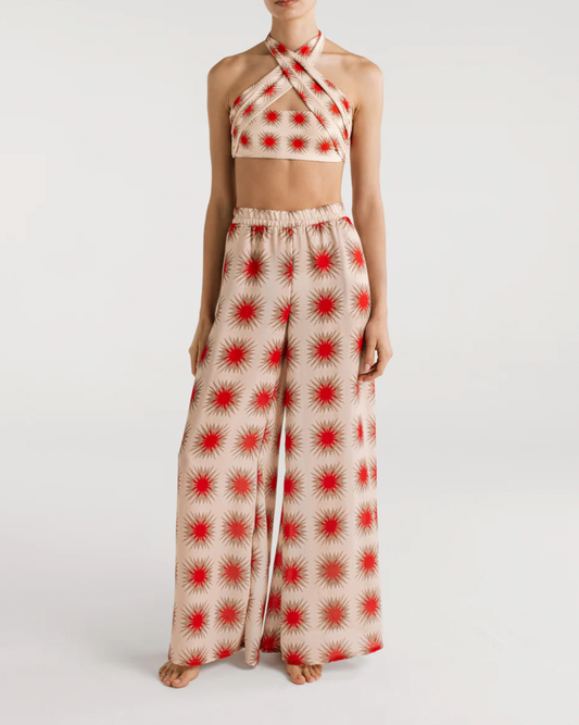 ISABELLA STAR RED PANTS