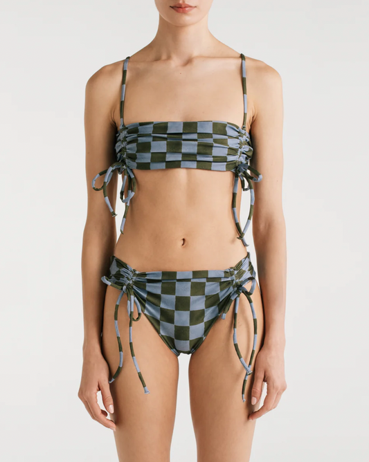 CLARISA CHECKERS BIKINI