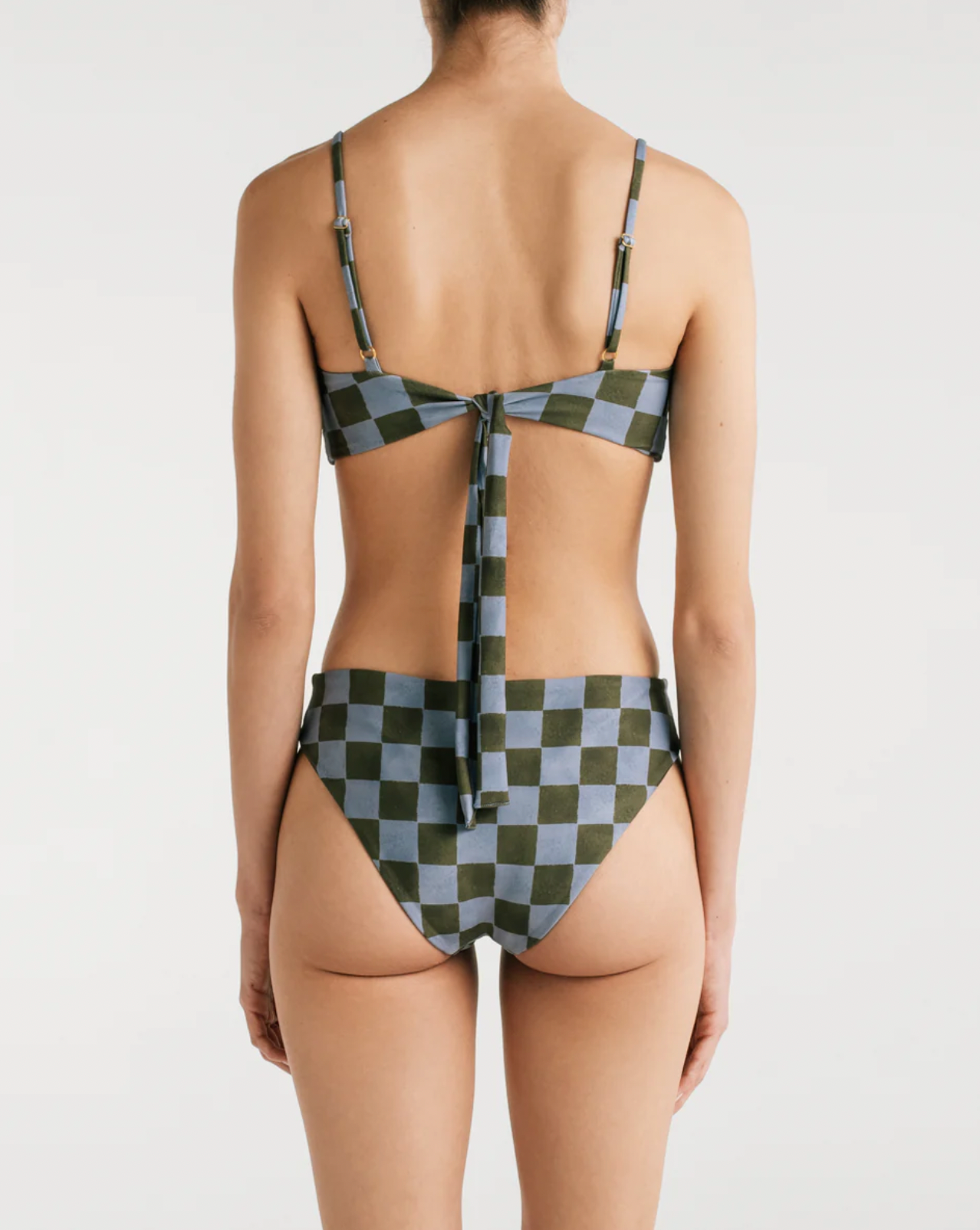 CLARISA CHECKERS BIKINI