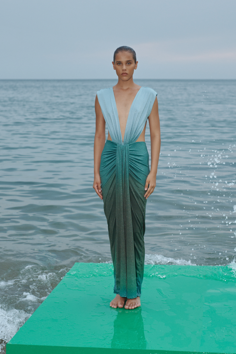 NIA OCEAN TIDES DRESS
