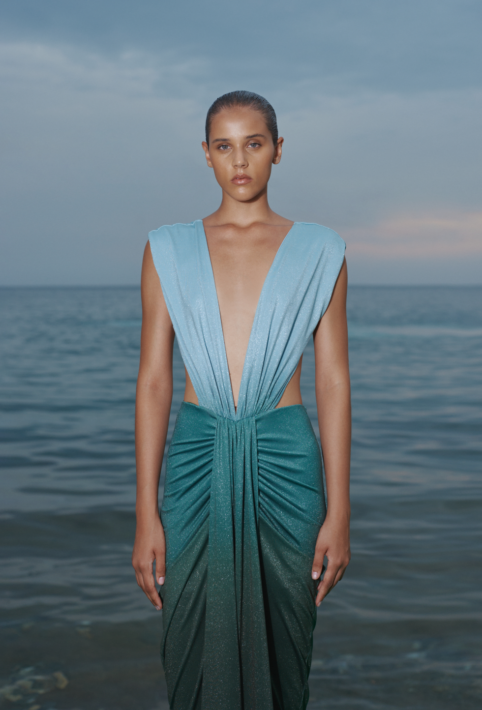 NIA OCEAN TIDES DRESS