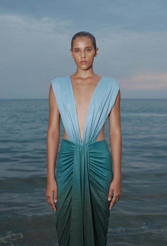 NIA OCEAN TIDES DRESS