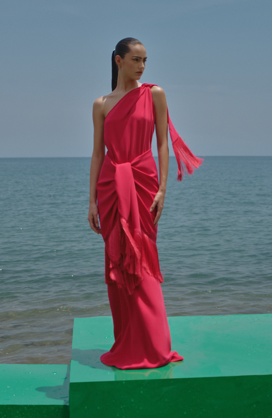 SOPHIA FUCSIA DRESS