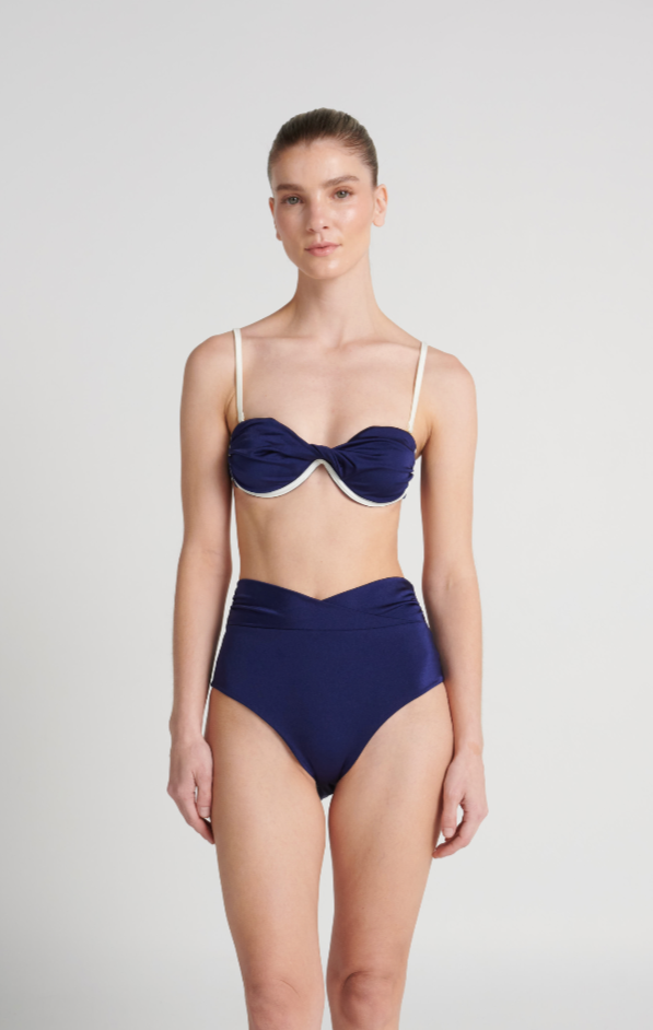CLOUDY BIKINI NAVY