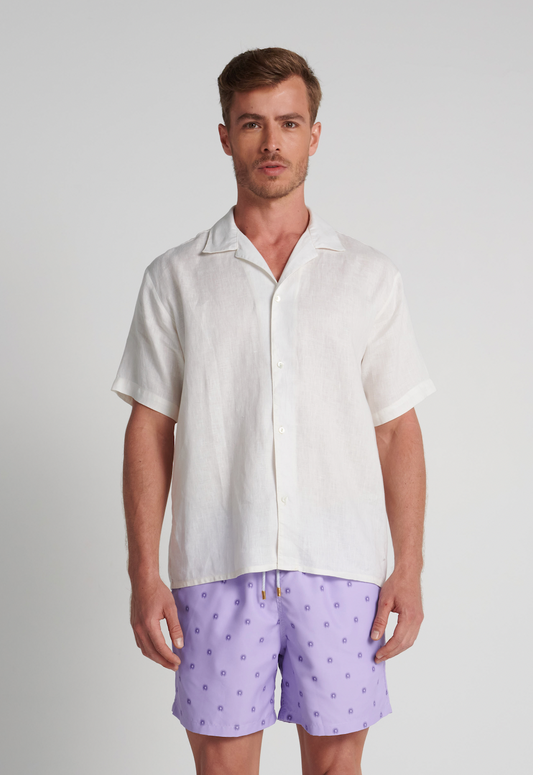 THE SAND RESORT MEN LINEN SHIRT
