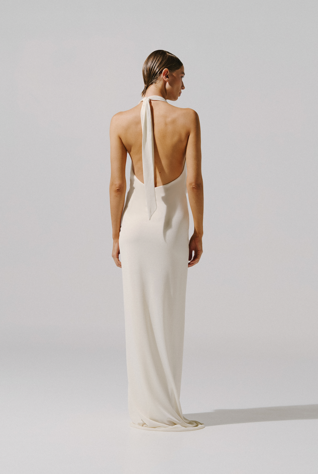LIZ IVORY MAXI DRESS