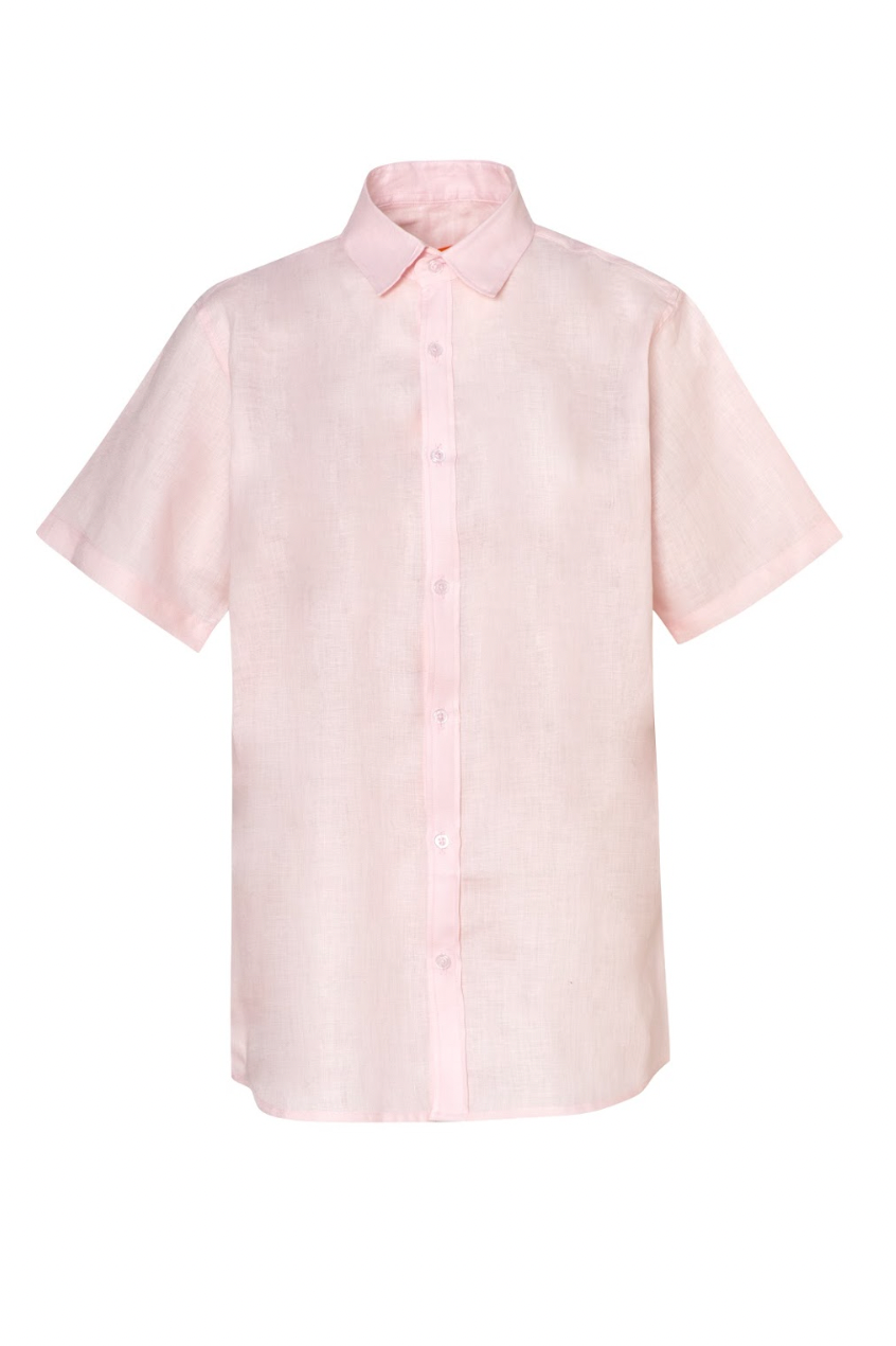 SHORT SLEEVES PINK SHIRT