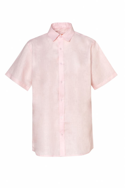 SHORT SLEEVES PINK SHIRT