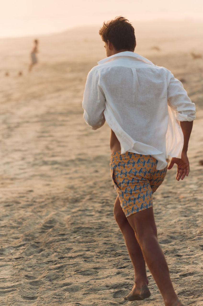 CLASSIC LINEN WHITE SHIRT