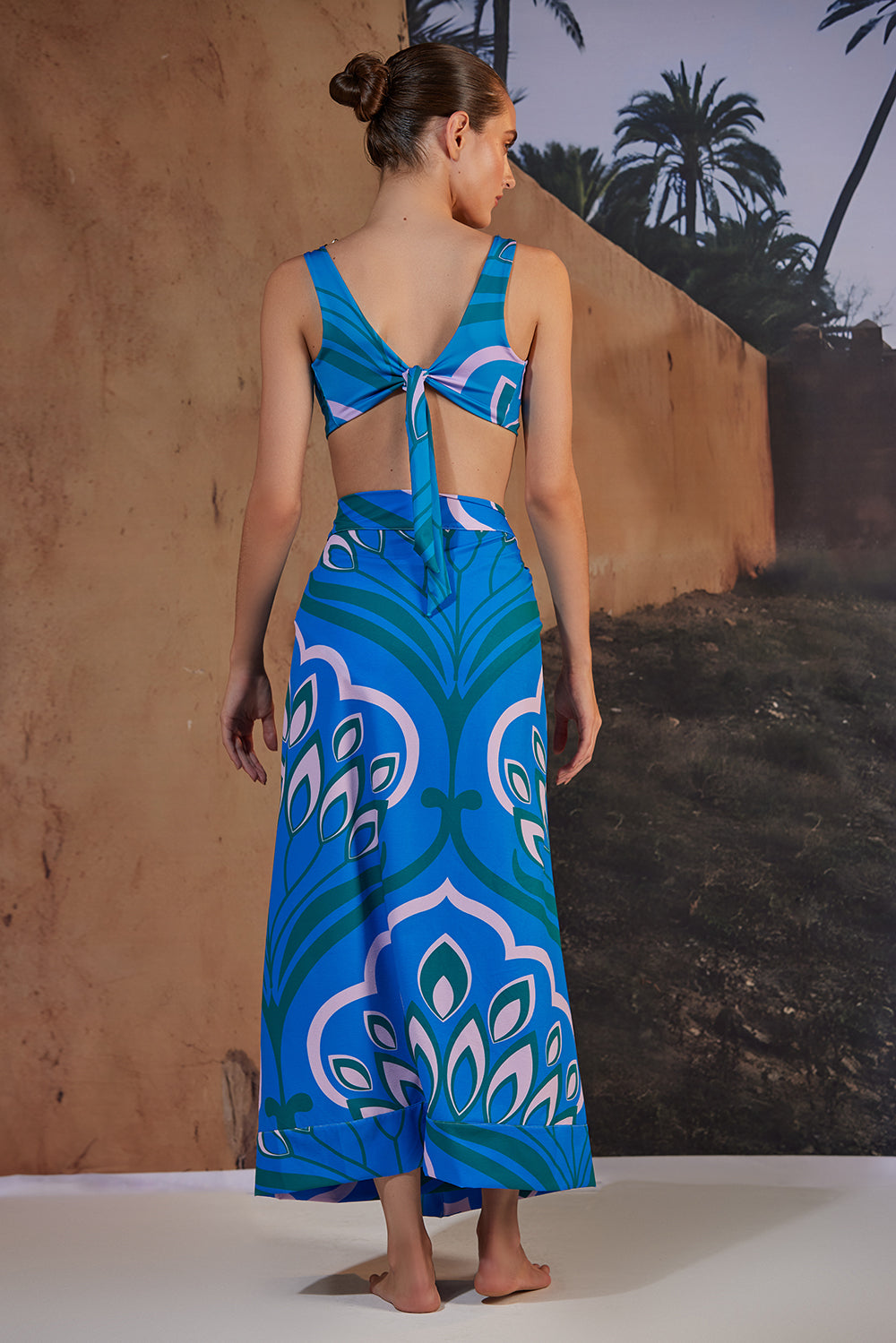 AMAZIGH BLUE SKIRT