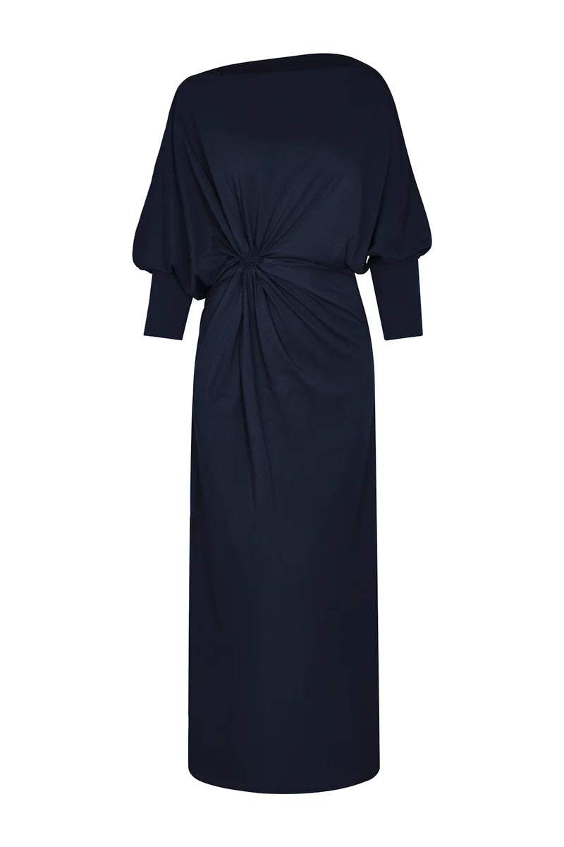 MONTE FUJI AZUL NAVY DRESS