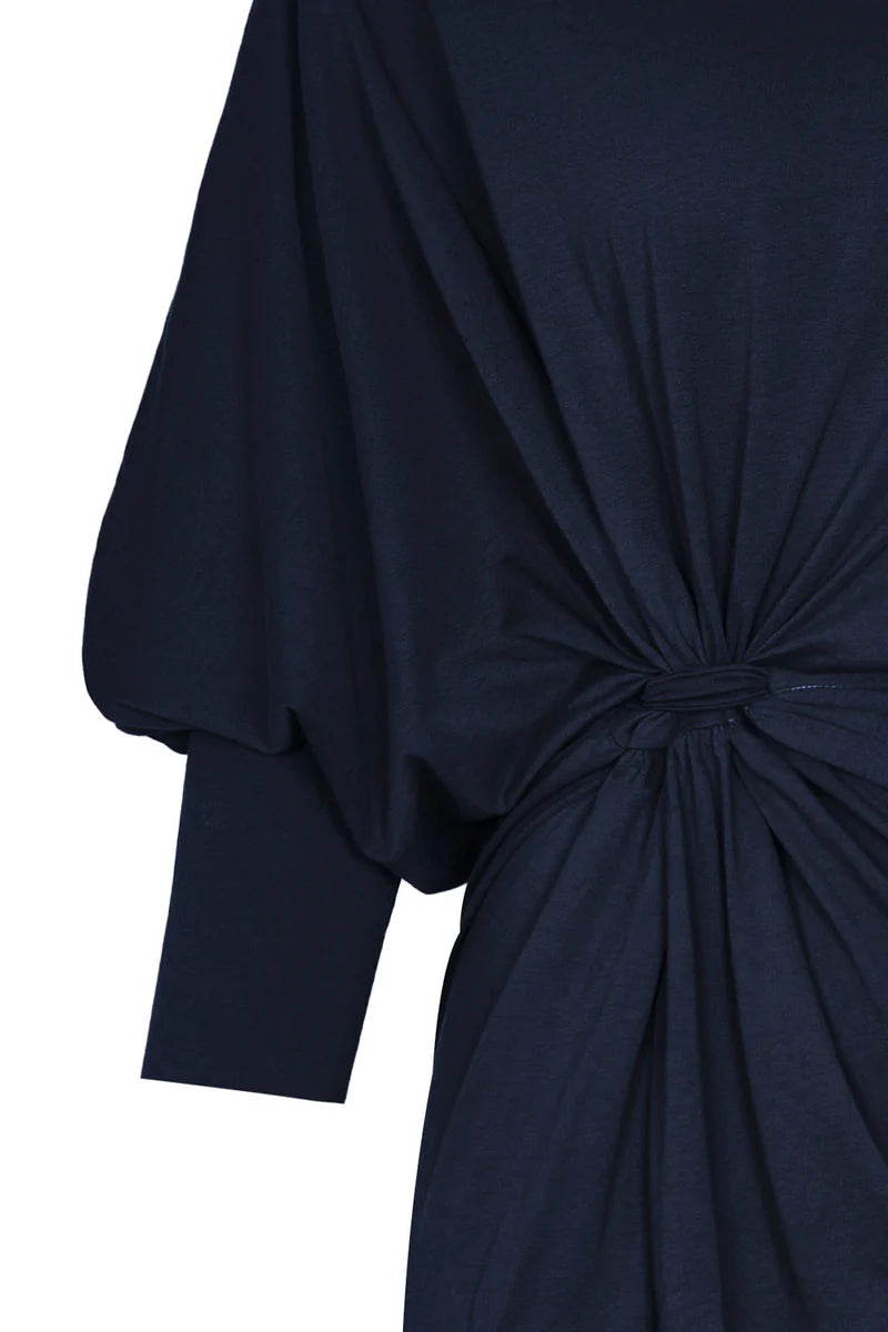 MONTE FUJI AZUL NAVY DRESS