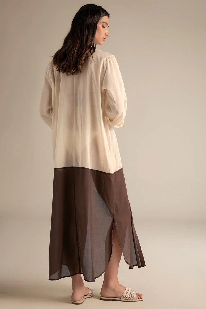 BICOLOR KIMONO