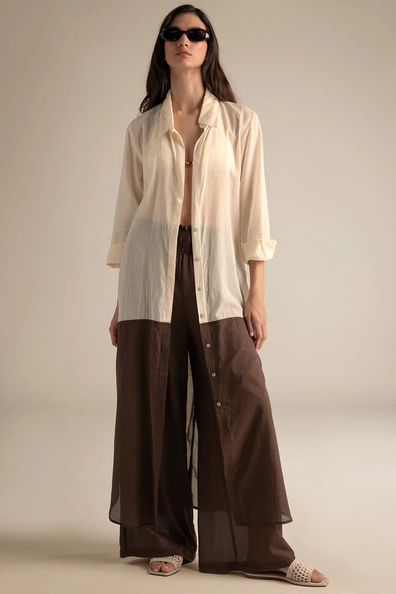 BICOLOR KIMONO