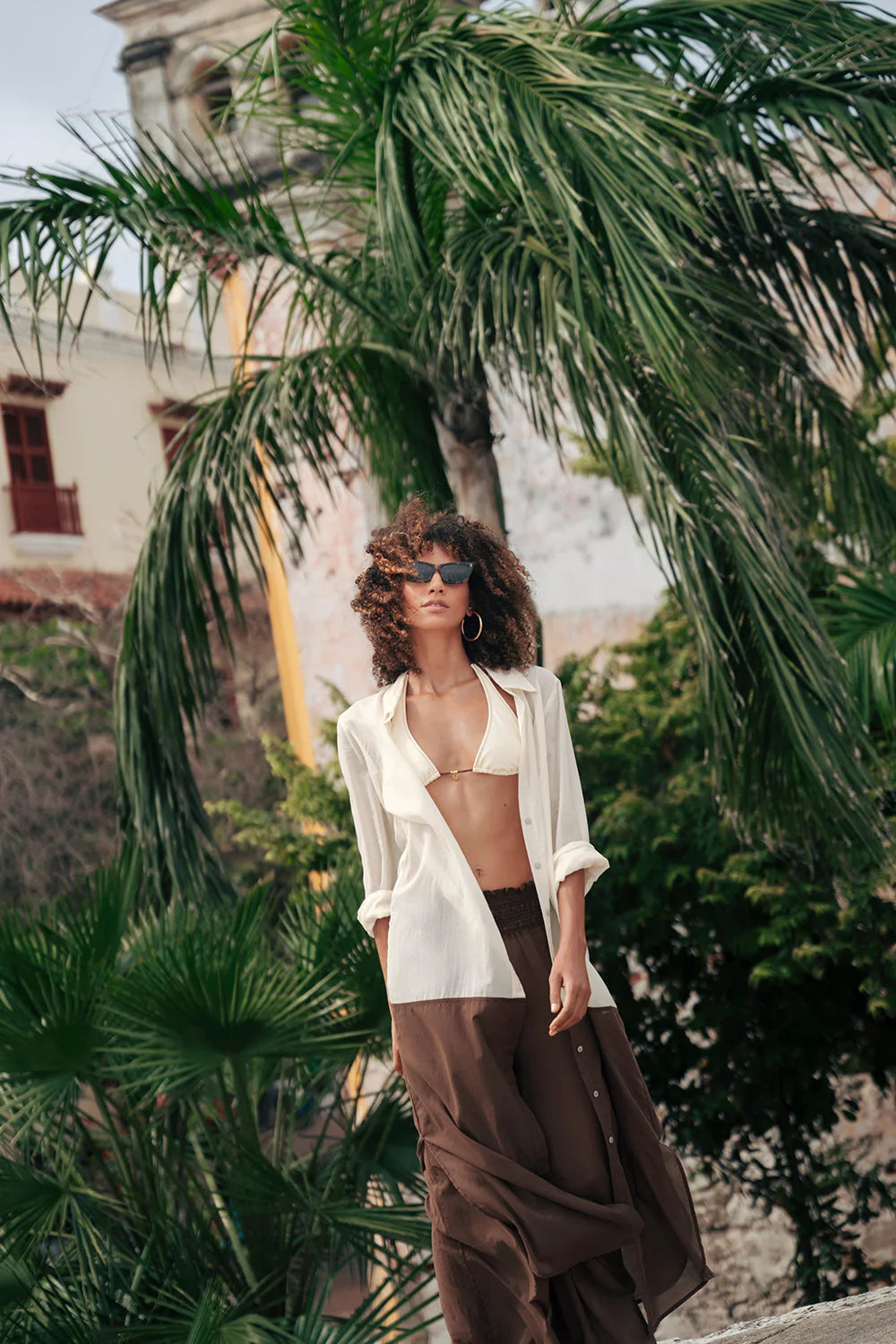 BICOLOR KIMONO