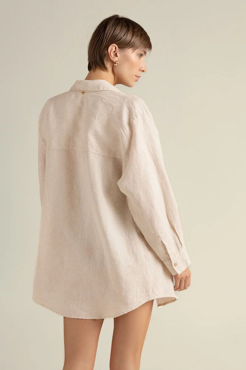 LINEN BEACH SHIRT